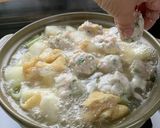 冬瓜鶏団子鍋作り方10写真