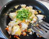 あぶらげとちりめんジャコチャーハン作り方5写真
