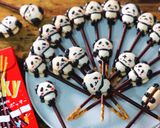 簡単！卵白1個でポッキーチョコマカロン作り方1写真
