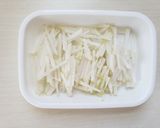 大根おかかきんぴら作り方1写真