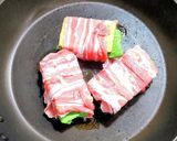 厚揚げのチーズ入り肉巻き作り方5写真