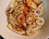 タケノコと竹輪のマヨ焼き作り方3写真