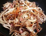 牡蠣とベーコンのクリームソースパスタ！作り方2写真