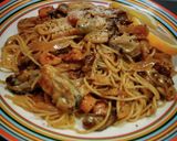 牡蠣とベーコンのクリームソースパスタ！作り方5写真