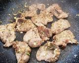 特製ネギ塩ダレ！豚カルビ焼き作り方3写真