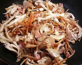 キノコ尽くしパスタ〜❨(@≧↺≦@)❩ノ作り方2写真
