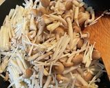 きのこと明太子パスタ作り方3写真