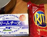 ヨーグルトdeレアチーズケーキ作り方1写真