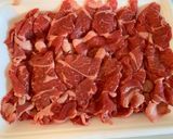 「おうち居酒屋」牛肉とカブのすき焼き♡作り方1写真
