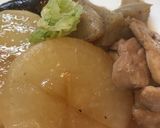大根と鶏肉の照り煮作り方6写真