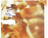 鶏がらスープで牛こまスープ（笑）作り方10写真