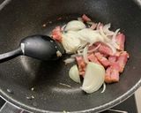 冬に食べたくなる　和風クリームパスタ♪作り方5写真