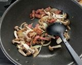 冬に食べたくなる　和風クリームパスタ♪作り方6写真