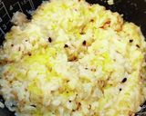 フワパラ納豆レタス炒飯。作り方2写真
