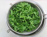 レンジで簡単☆春菊の塩昆布ナムル風作り方1写真