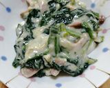 ほうれん草とベーコンの豆腐グラタン作り方6写真