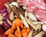 根菜煮☆豚肉とごぼうとさつまいもと椎茸作り方2写真