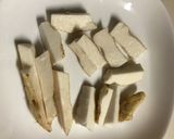 サクサク自然薯の甘酢漬け作り方1写真