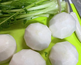 かぶのとろとろ鶏そぼろ餡掛け作り方1写真