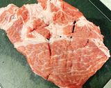 【下味冷凍】柔らか♪豚厚切り肉の塩麹漬け作り方1写真