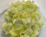 白菜の味噌マヨツナ和え(お弁当にも)作り方2写真