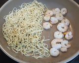 えびとブロッコリーの豆腐干ペペロンチーノ作り方6写真