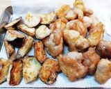 超簡単！鶏もも肉とナスの油淋鶏！！作り方8写真