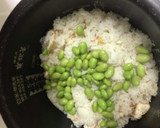 油揚げと枝豆の炊き込みご飯作り方3写真