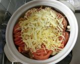土鍋で♪　なすとトマトのチーズ焼き作り方4写真