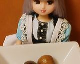 リカちゃん♡【甘】栗あんこ【党】作り方1写真