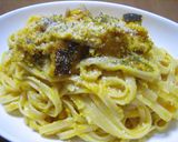 カボチャとアンチョビのパスタ作り方4写真