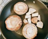 ジャンボしいたけのバター醤油ステーキ作り方3写真