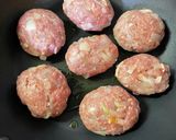 ベーコン入り煮込みハンバーグ作り方4写真