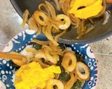 【楽めし】照り焼きちくわのふわたま丼作り方5写真