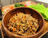 豚挽肉と千切りじゃがいもの甘辛炒め＊作り方9写真