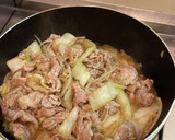 白菜の漬物と豚肉の炒め物作り方4写真