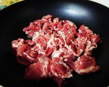 豚こまのケチャップ炒め作り方3写真