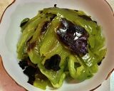 素焼きピーマンの梅肉＋煮切り味醂ダレ作り方3写真