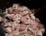 チキンクリームパスタ作り方2写真