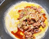 ソースの香りがそそる♡とんぺい焼き作り方4写真