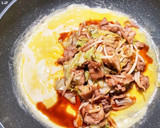 ソースの香りがそそる♡とんぺい焼き作り方4写真