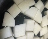 シンプル家庭料理☆鶏大根煮作り方1写真