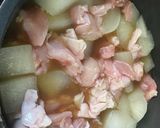 シンプル家庭料理☆鶏大根煮作り方4写真