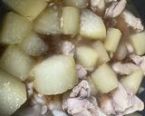 シンプル家庭料理☆鶏大根煮作り方9写真