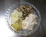肉だんごのもち米蒸し作り方2写真