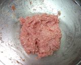 肉だんごのもち米蒸し作り方3写真