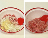じゃが芋の挽き肉乗せ☆簡単マヨチーズ焼き作り方2写真