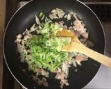 超簡単☆うま塩！ねぎ塩豚バラ炒飯♪♪♪作り方4写真