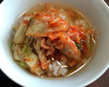 簡単○キムチと鮭フレークのお茶漬け作り方6写真