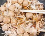 生姜香る☆肉団子ときのこの甘酢あんかけ作り方4写真